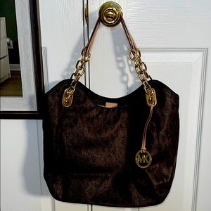 Michael Kors Shoulder Chain Tote Bag